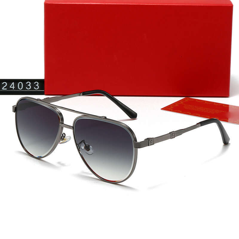 New Fashion Double Bridge Unisex Sunglasses 24033 472