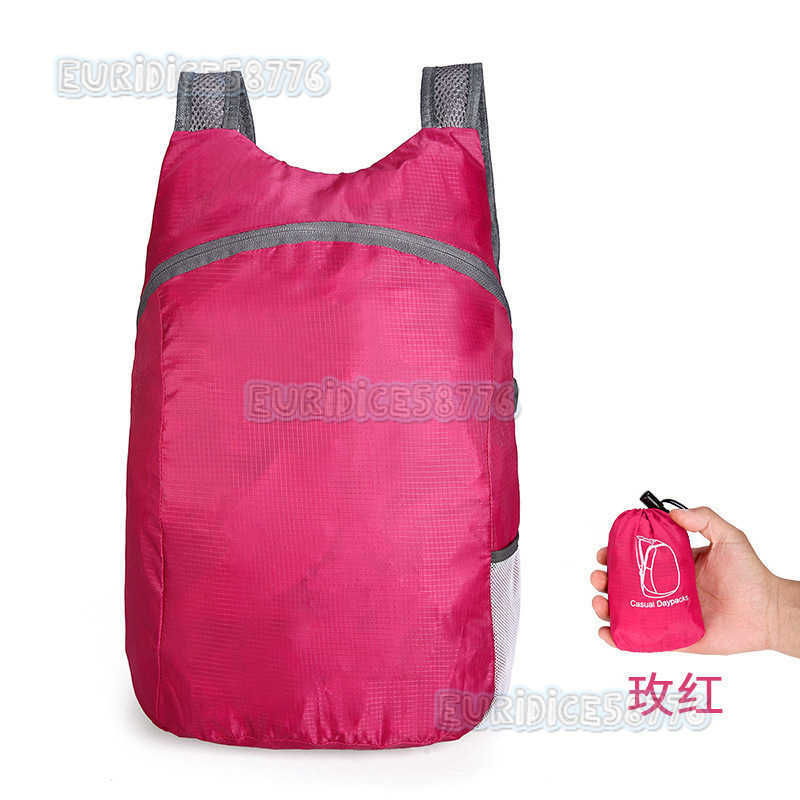 Folding Bag for Men and Women Ultra Light Outdoor Sports Bag Skin Bag Foldable and Printable Convenient Travel Backpack H250906