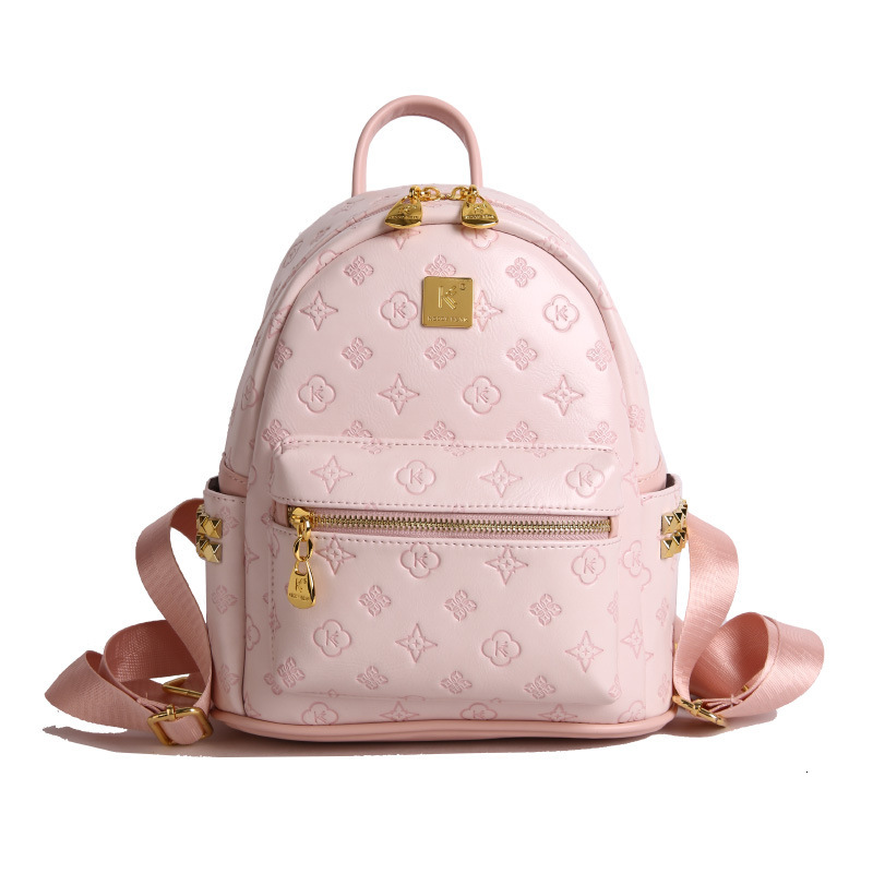 Bags designer women printed backpack tote bag Rivet classic new Luxury Bag polyester large capacity leather