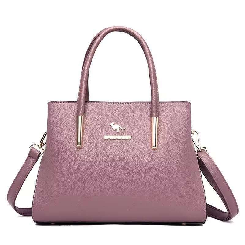 Soft Leather Handbag Women, New High-end Stylish Casual Bag, Large Capacity Shoulder and Crossbody Bag for Women