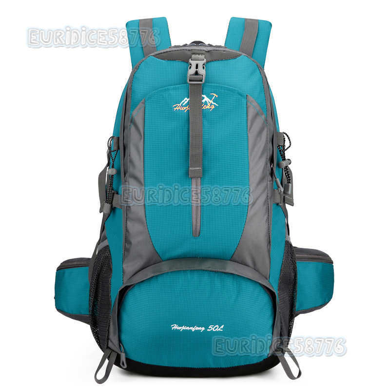 Outdoor Sharp Mountaineering Bag Waterproof Travel Hiking Camping Large Capacity Multi Functional Professional Mens and Womens Sports Backpack H250906