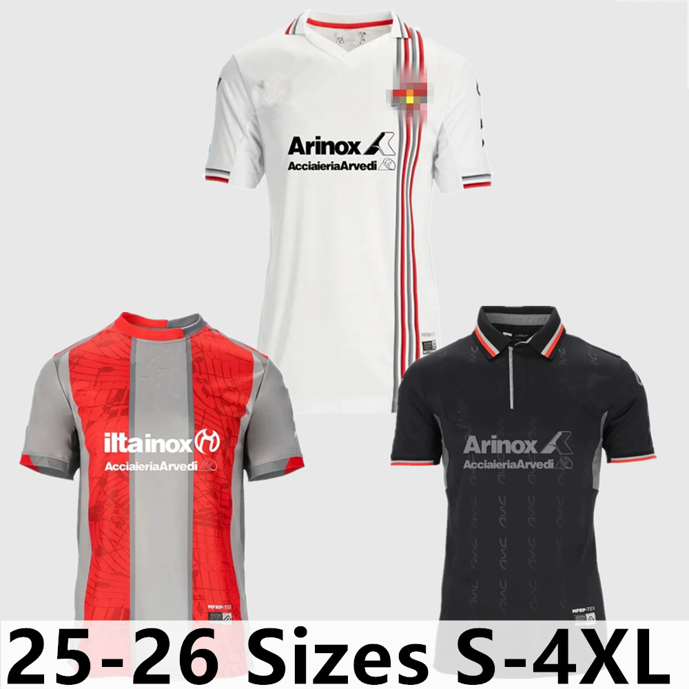 Maglie US Cremonese 25 26 Soccer Jerseys VARDY 2025 2026 home away Third Football Shirt Kit BONDO BASCHIROTTO TERRACCIANO PAYERO