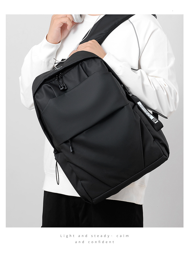 Designer Bag Backpack For Men New Style Double Shoulder Bag Trendy Brand Laptop Bag Luxury Bag Casual Large Capacity Travel Bag College Student School