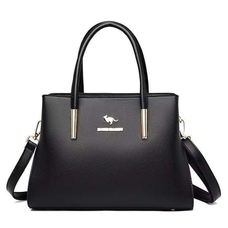 Soft Leather Handbag Women, New High-end Stylish Casual Bag, Large Capacity Shoulder and Crossbody Bag for Women