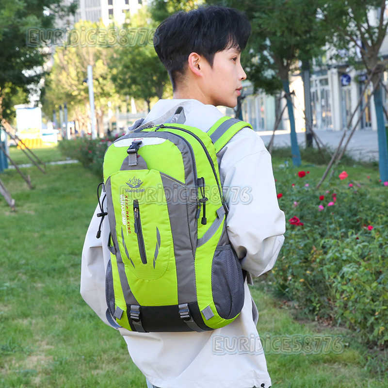 New Outdoor Backpack Camping Mountaineering Backpack Hiking Waterproof Backpack Mens Leisure Travel Sports Backpack H250906