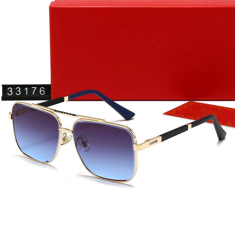 New Men's and Women's Fashion Square Frame Glasses Driving Travel Sunglasses 33176 d48