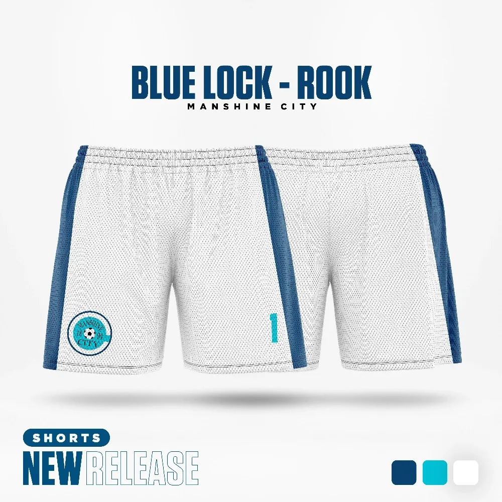 Blue Lock Jersey Manshine City Nagi Anime Men Beach Shorts 3D Print Summer 2025 Women Short Pants Outdoor Sports Kids Bottom 250906