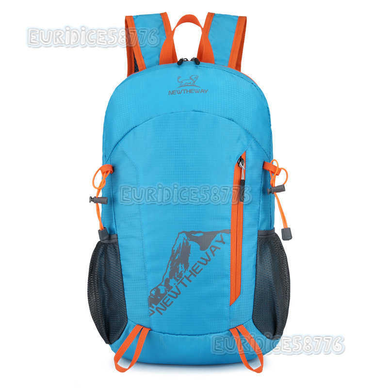 New Large Capacity Backpack Portable Sports Outdoor Mountaineering Running Foldable Bag Unisex Travel Backpack H250906