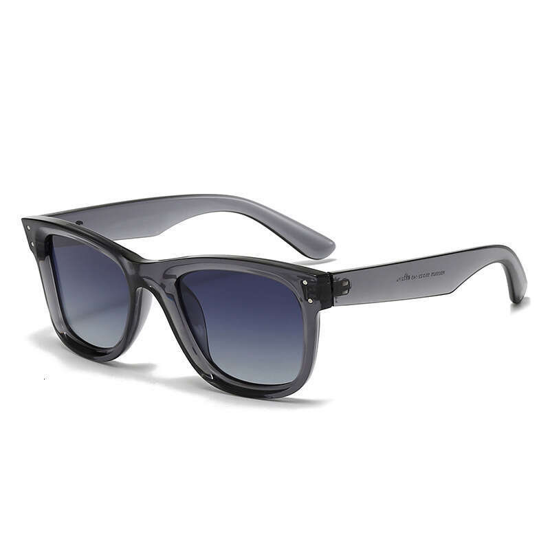 New Curved Large Frame for Men and Women Versatile High-End Sunshade Sunglasses Trendy Shades 0502 45c