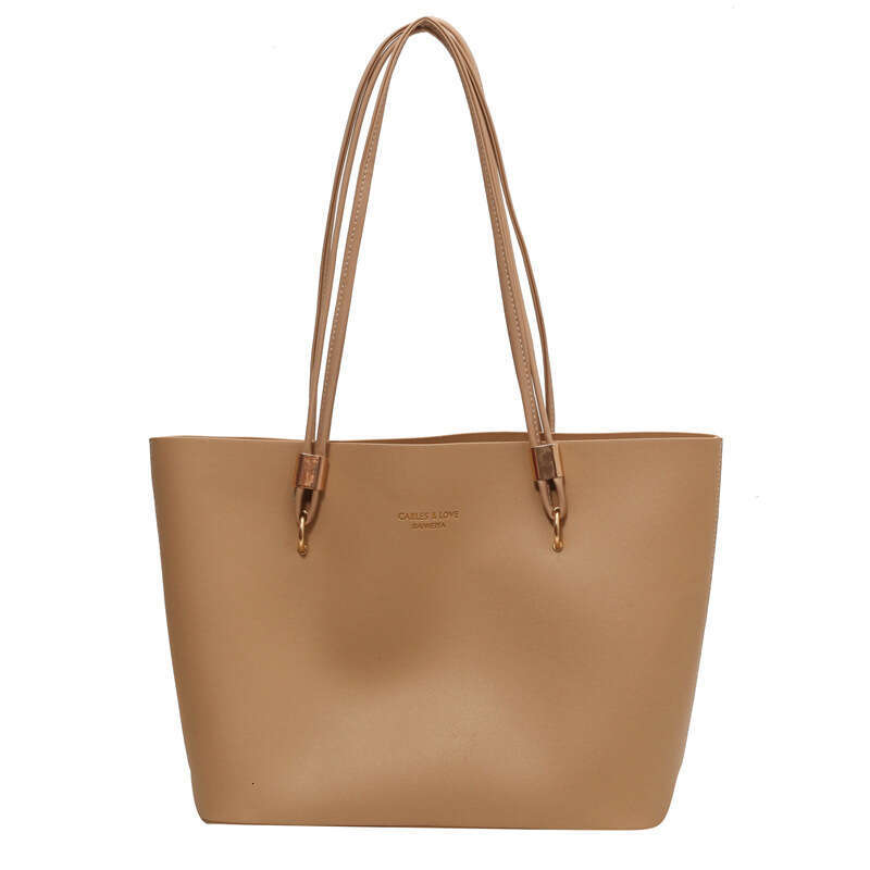 Women's 2025 Summer New High-End Commuter Large Capacity Tote Fashionable Shoulder Versatile Underarm Bag