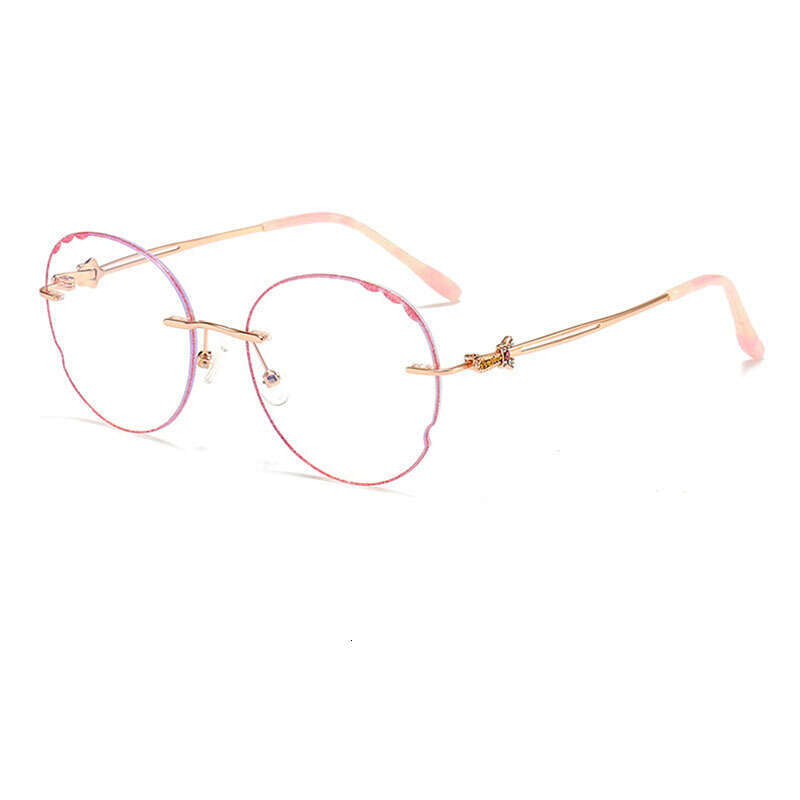 New Anti-Blue Light Trendy Flat Glasses for Women Oval Face Frame Fashion Sunglasses 810 8a8