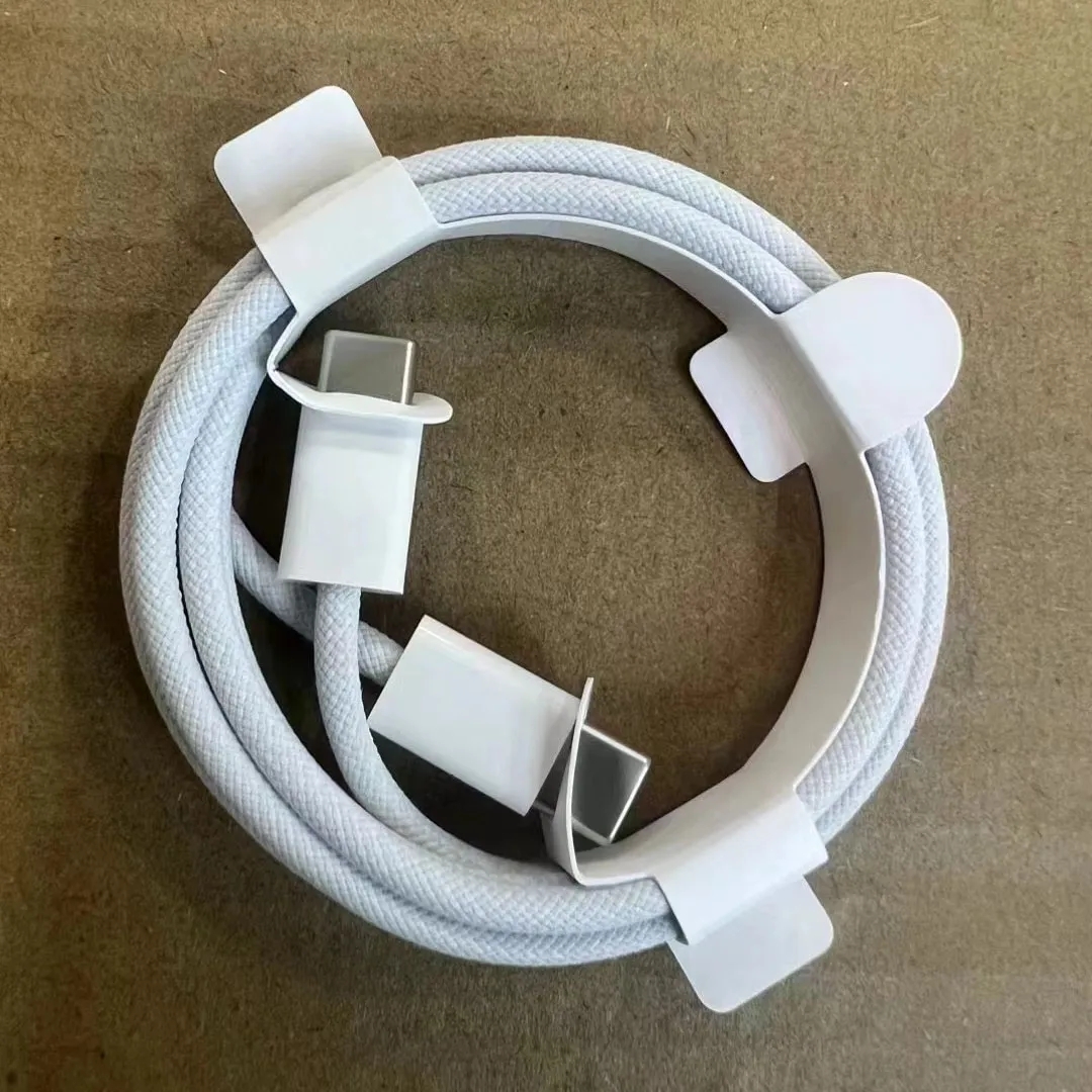 60W USB-C to Type C Cord Braided Nylon Fast Charging Data Cable 6FT 3FT Hot Sales