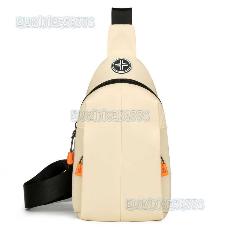 Chest Bag Anti Splashing Minimalist Womens Bag Casual Oxford Cloth Change Crossbody Bag Outdoor Sports Trend Shoulder Bag H250906