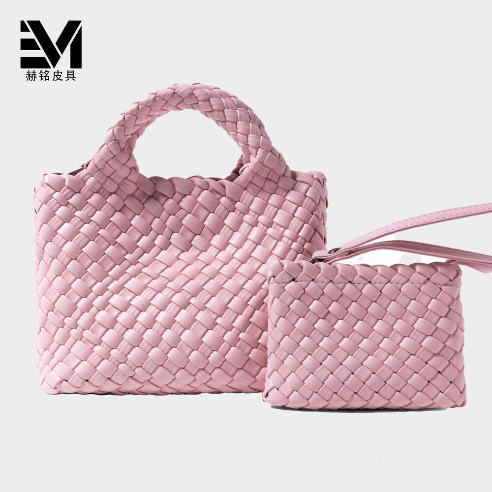 Heming Handwoven Tote for Women, High-end Fashion Handheld Basket, Shoulder and Crossbody Bag 5008