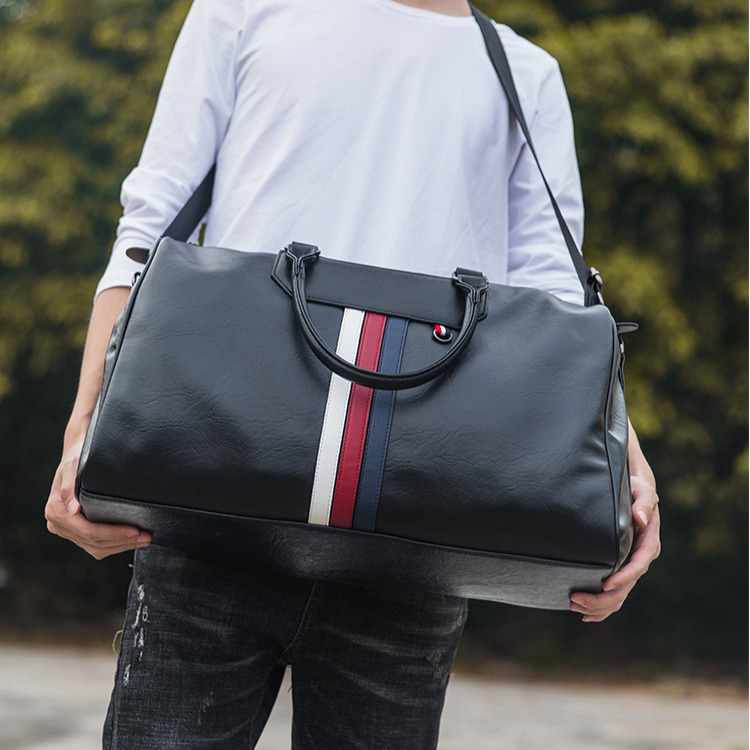 New Handheld Business Casual Men s Shoulder Bag Crossbody Bag Personalized Travel Bag Autumn Designer Bag Simple Style Rock Pattern Handbag