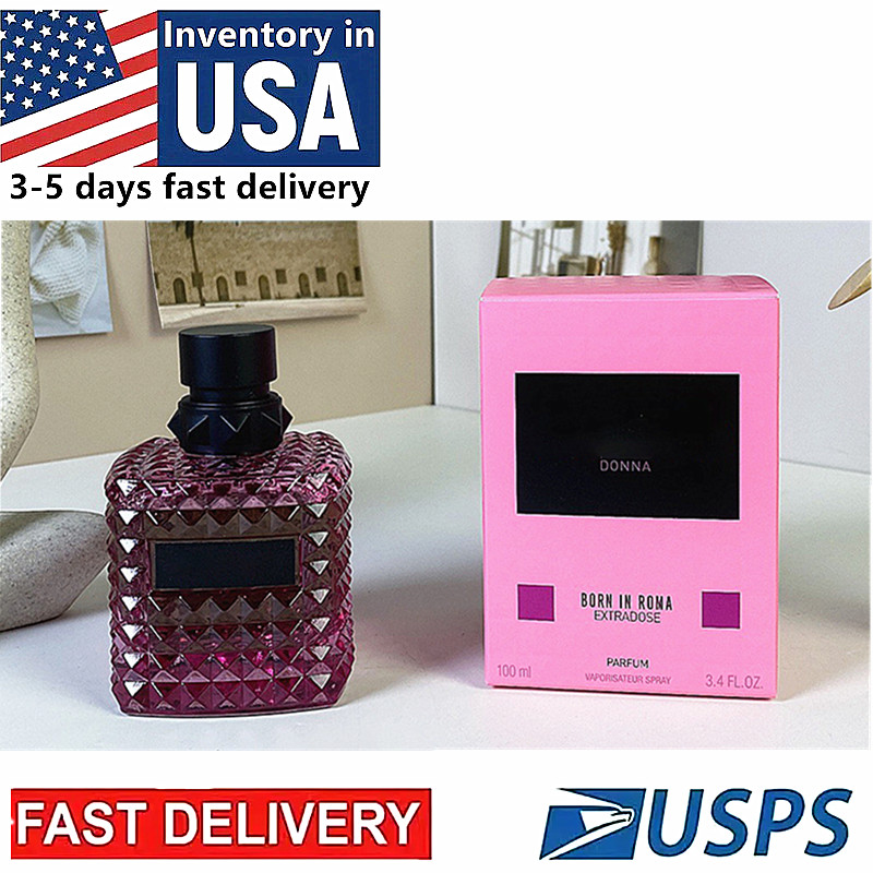 USA Stock Born in Roma intense Perfume Men Women fragrance Cologne Eau De ParfumFashion Fragrance Long Lasting