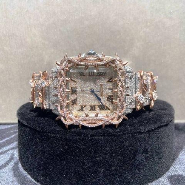 High purity moissanite VVS Precise mechanical watch Top quality A perfect work of art Symbols representing one's identity and status,Start shining