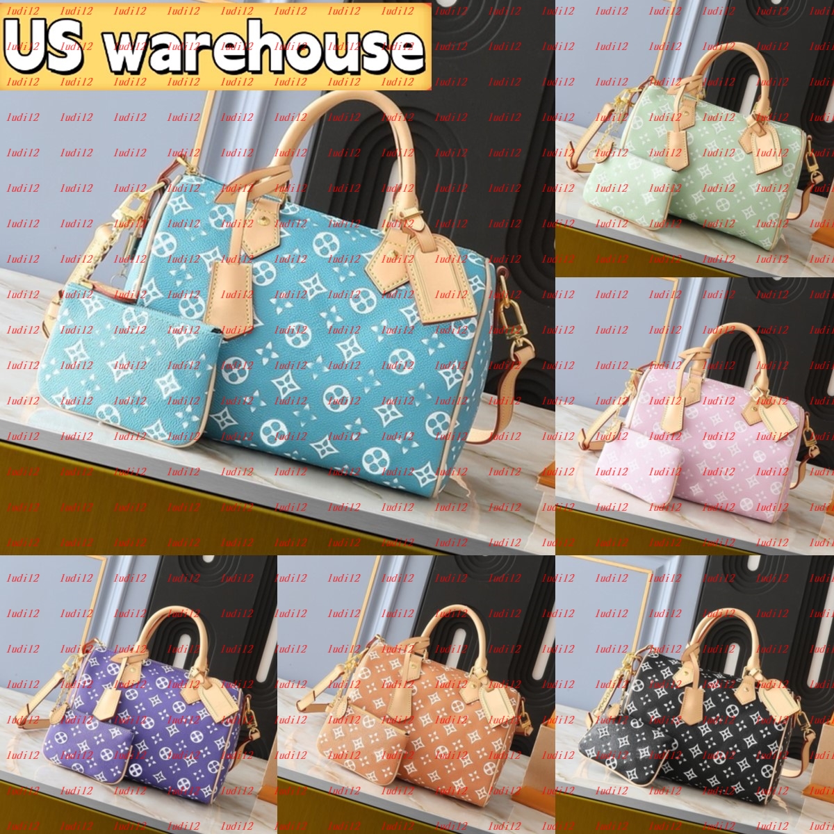 2026 New Top Quality Designer Bag Handbag Fashion Shoulder bag Luxury Women Handbags mirror quality Speedyss 30 bag Cross body Lady Tote leather wild at heart Wallet