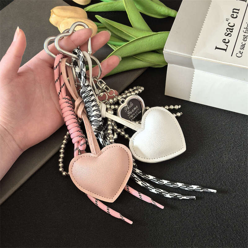 DHpet_wholesale New Trendy Miu-style Bag Charm - Korean Braided Decor, DIY Keychain Accessory