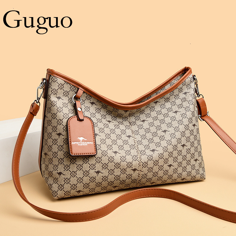 Guguo Free Shipping New Designer Bag High-end Shopping Bag Large Capacity Retro Tote Bag For Women Vintage Floral Women's Bag Casual Handbag Comm