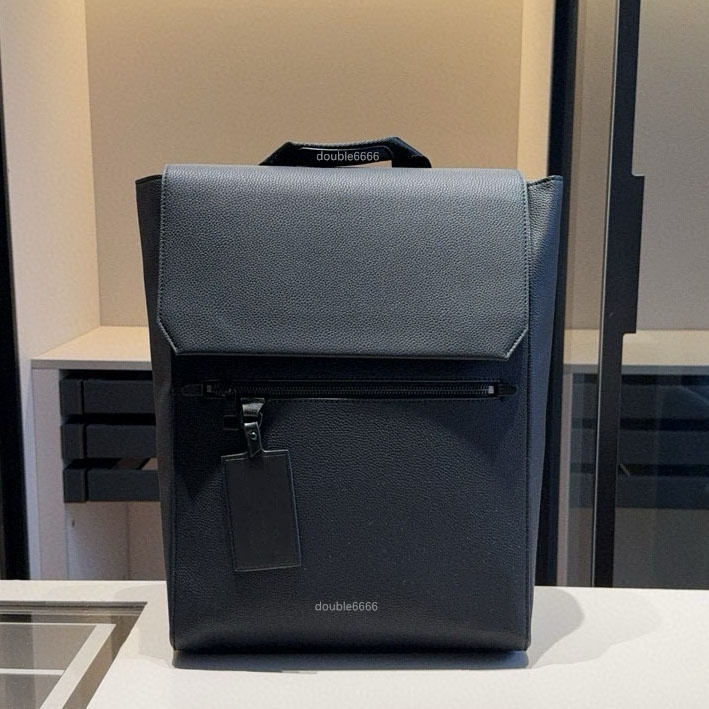 Quality men backpack luxurys shoulder bags designer black leather handbag PU Travel backpack tote Satchels messenger bag Laptop Bag briefcase commuter laptop bag