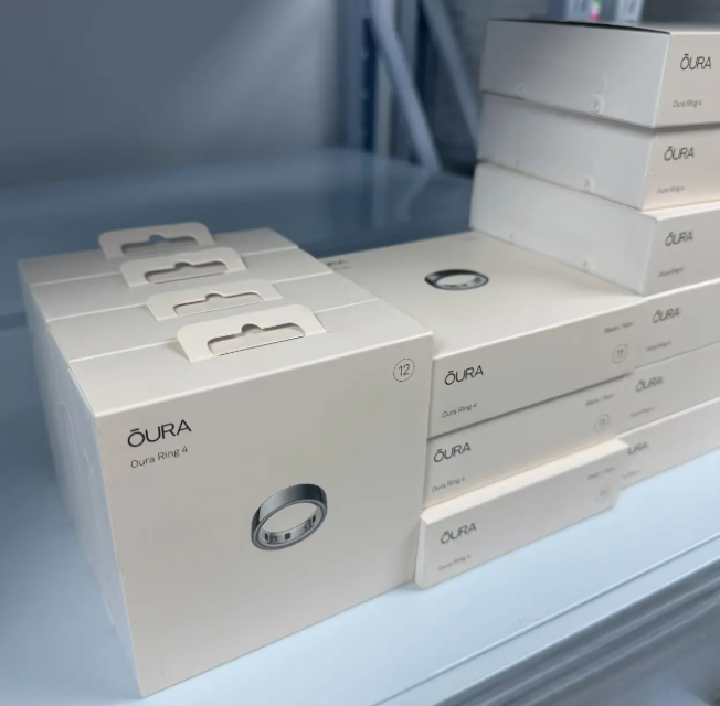 4Th Generation Approach Oura Smart Ring - Unisex Wearable Device Combining Heart Rate Monitor & Daily Step Counter