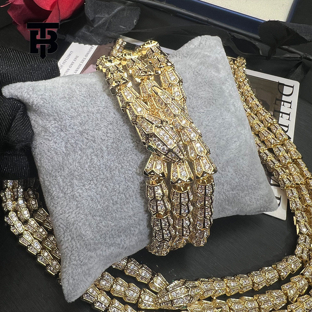 TB BHULAMTE Designer Women's Jewelry Three Layer Spirit Snake Exquisite Necklace Jewelry Set Ins Hot Selling High End Bracelet Earrings