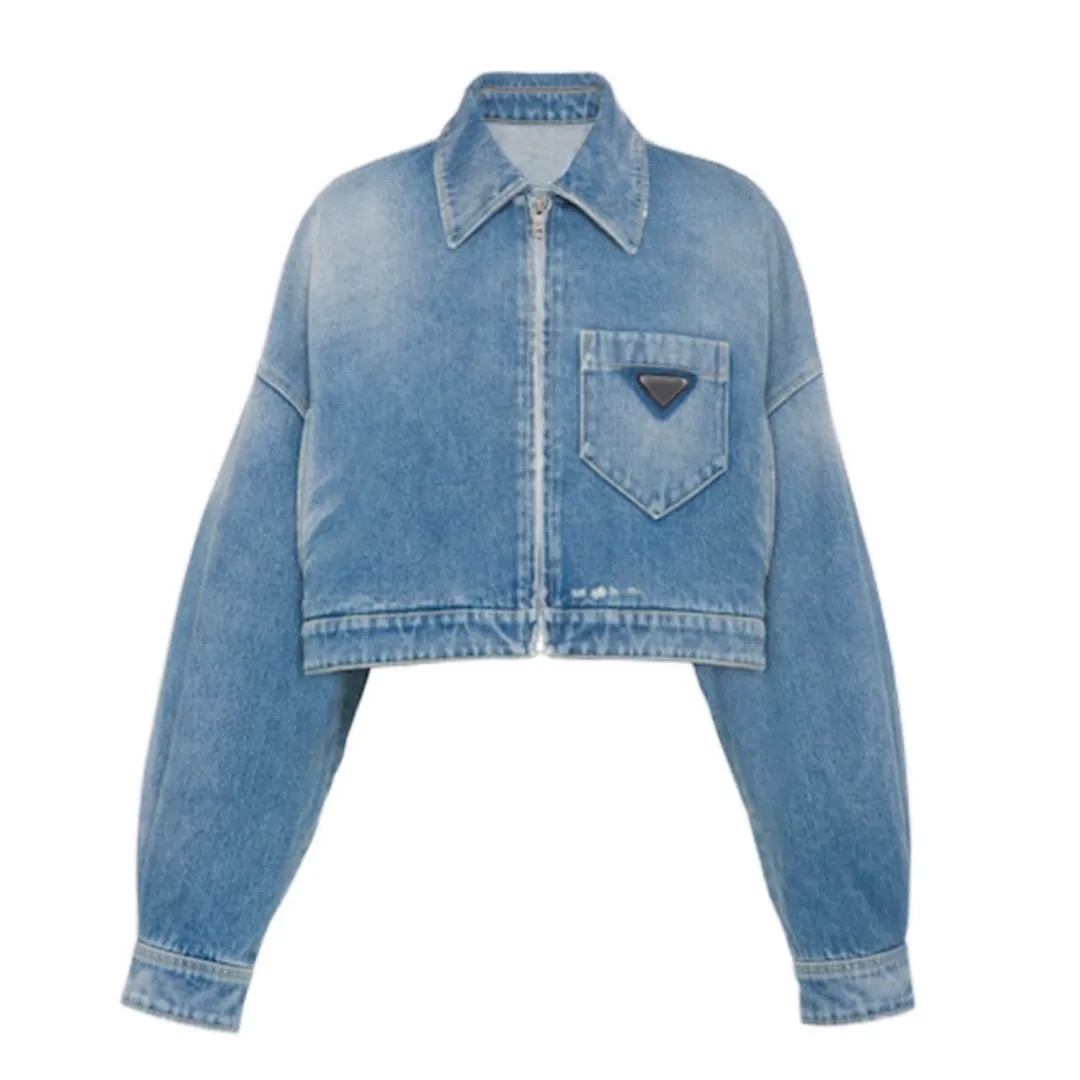 Designer Nylon Jackets Tops Women's Denim Jackets Ladies Black Waisted Slim Hooded Coats Outdoor Casual Trench Hooded Windbreaker Clothing Jacket Tops