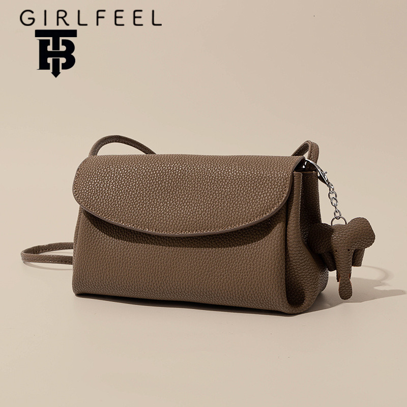 Designer Bag Gefeni Bag For Women 2025 New Trend Luxury Bag Genuine Leather Women's Bag Retro Vegetable Tanned Cowhide Phone Bag Crossbody Bag Sh