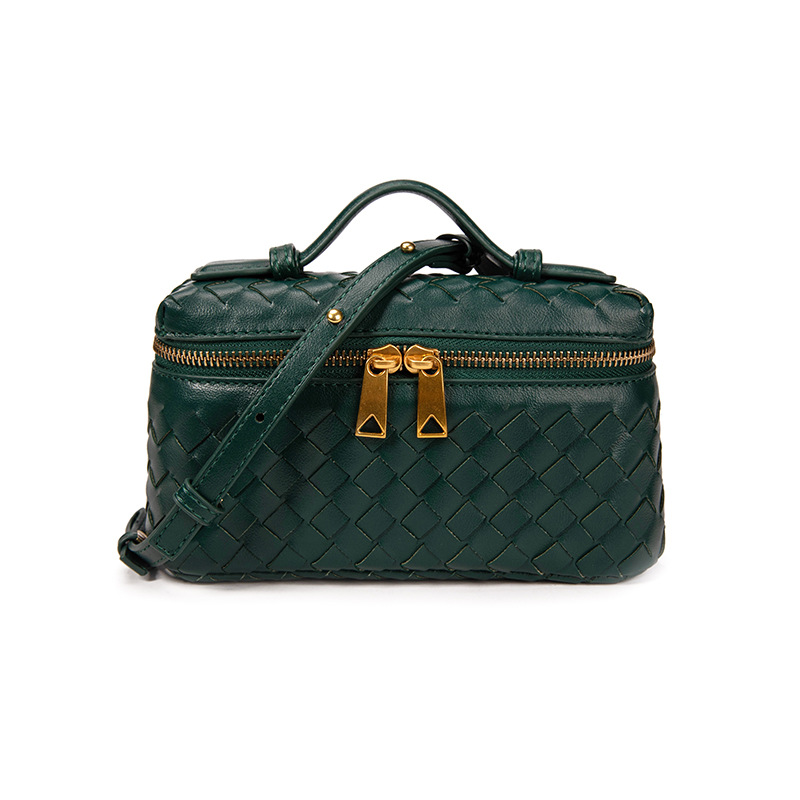 Makeup Bag Designer Wash Bag Cosmetic Bag 2025 New Retro Tiled Cosmetic Bag Large Capacity Portable Cosmetic Storage Bag Premium Toilet Bag