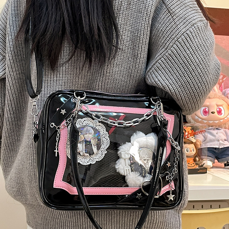 2025 autumn new sweet and spicy girl subculture crossbody bag niche design versatile bag trendy women's shoulder bag designer bag