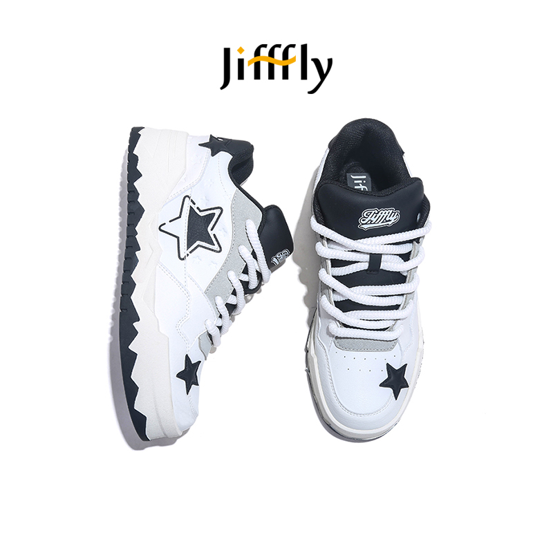 Jifffly designer shoes free shipping high quality outdoor vintage trainer shoes trend height increase casual shoes for woman and men