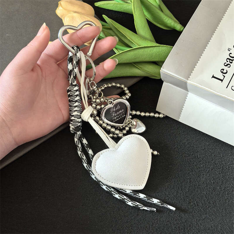 DHpet_wholesale New Trendy Miu-style Bag Charm - Korean Braided Decor, DIY Keychain Accessory