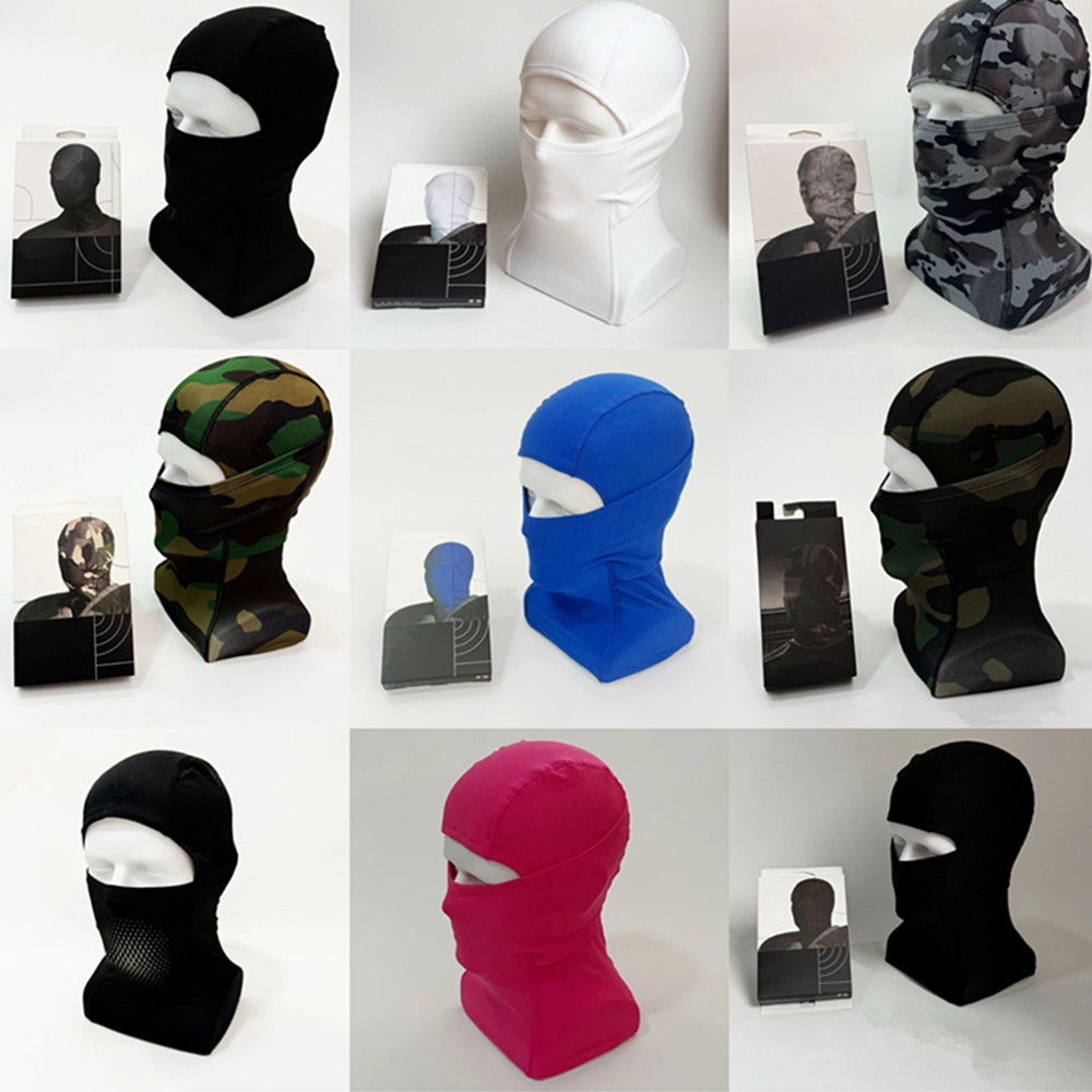 Sport Ski Mask Warm Designer Brand Outdoor Cycling Windproof Riding Mask Headgear Sports Face Masks Winter Hat Bonnet Men Neck Gaiter Head Beanie