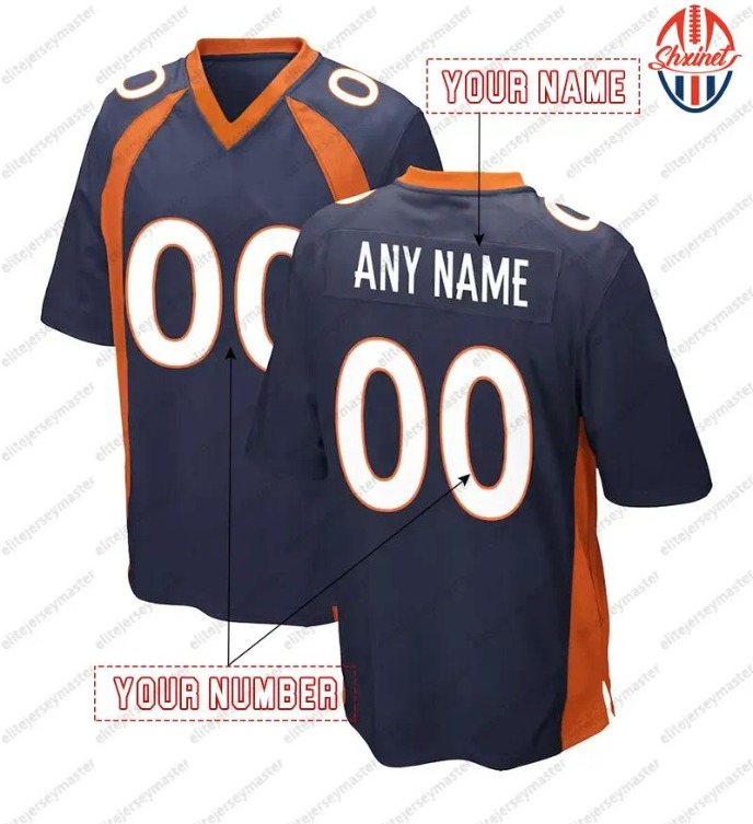outdoorgearlab 10 Bo Nix 2 Patrick Surtain ll 7 John Elway 14 Courtland Sutton Personalized Customized Football Jerseys Custom Any Number Name For Men