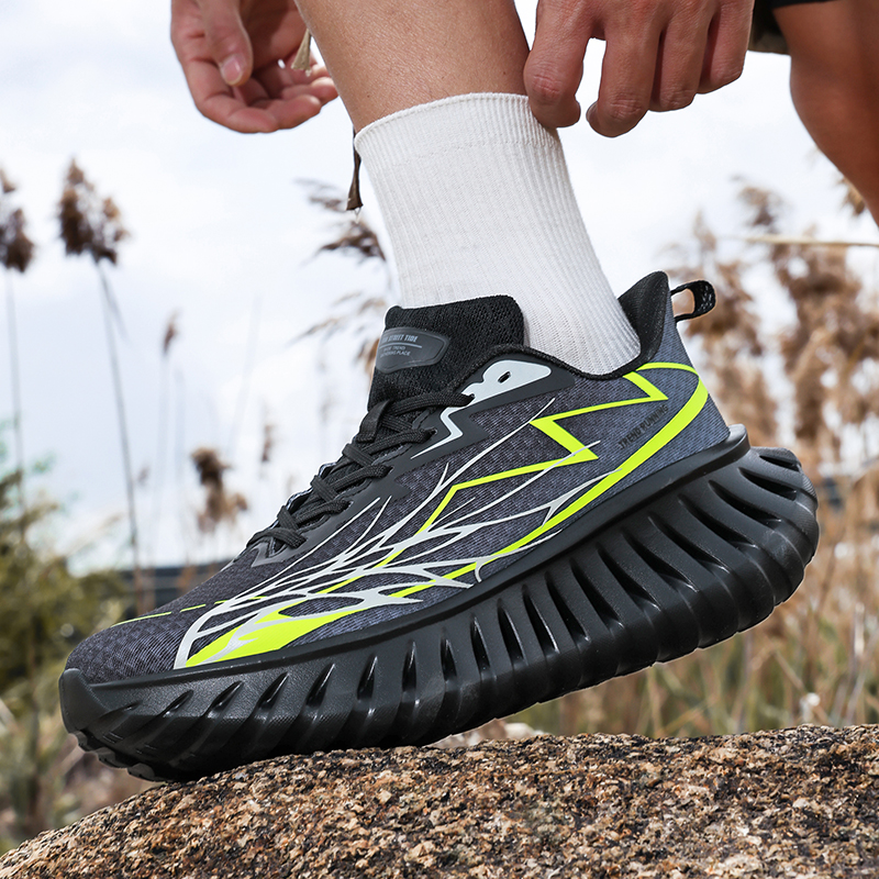 designer shoes Men's Sneakers 2025 New Breathable Mesh Running Shoes, Versatile Casual Style for Spring, Autumn & Summer Preppy Style