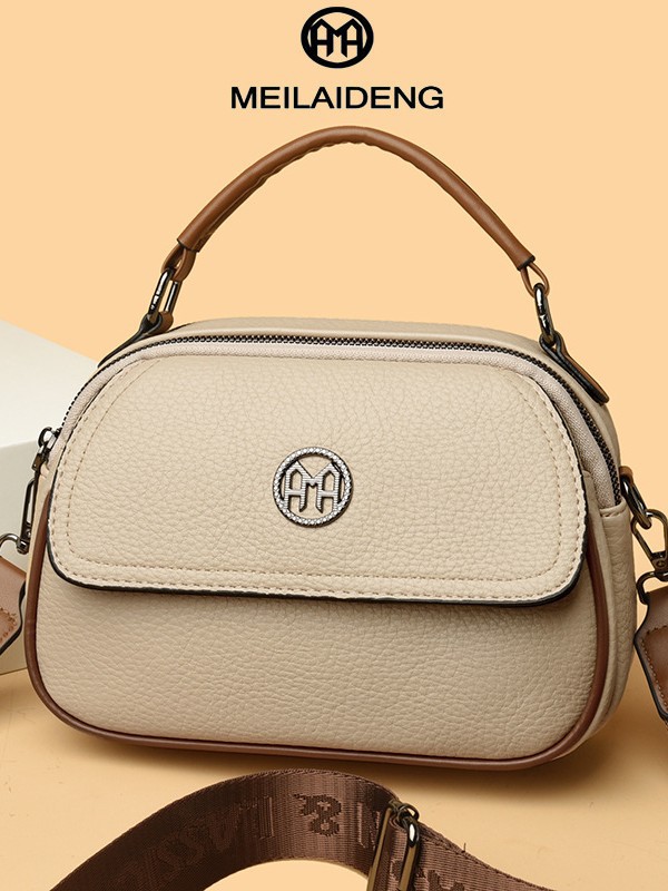 Elegant Mom's Bag Versatile 2025 Summer New Style Fashion Handbag Popular among Middle-aged Women Hot-selling Ladies' Bag