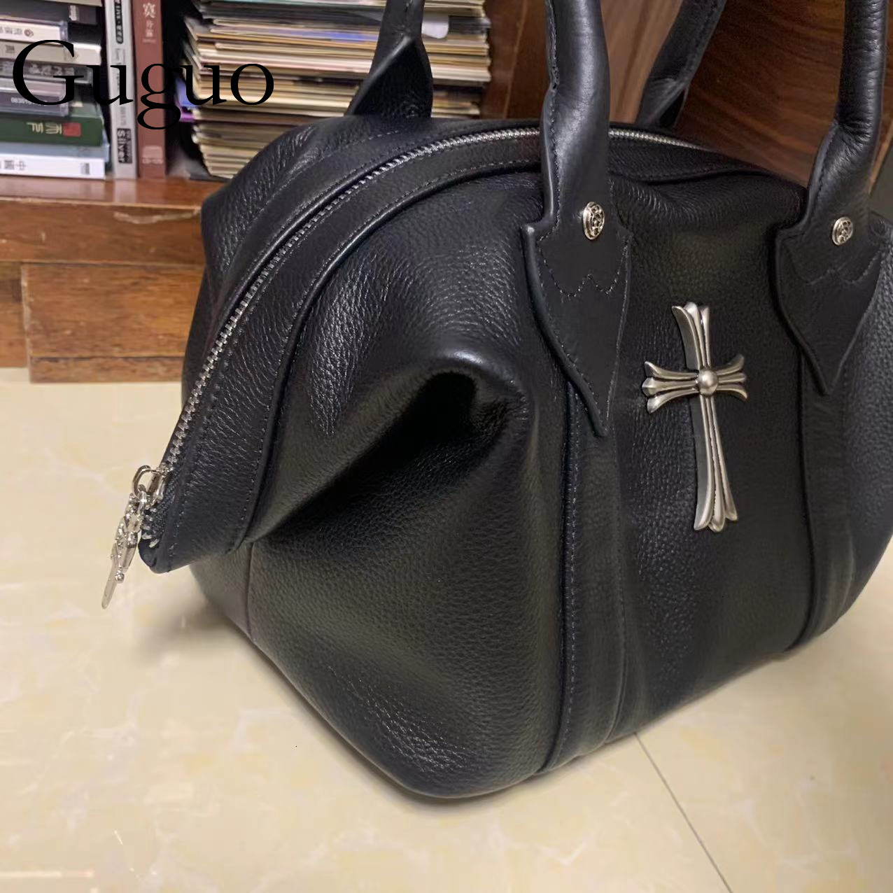 Guguo Free Shipping New Designer High-end Shopping Soft Leather Sword Dumpling Fashion Niche Design Underarm Bag Women's Shoulder Handbag Y260115