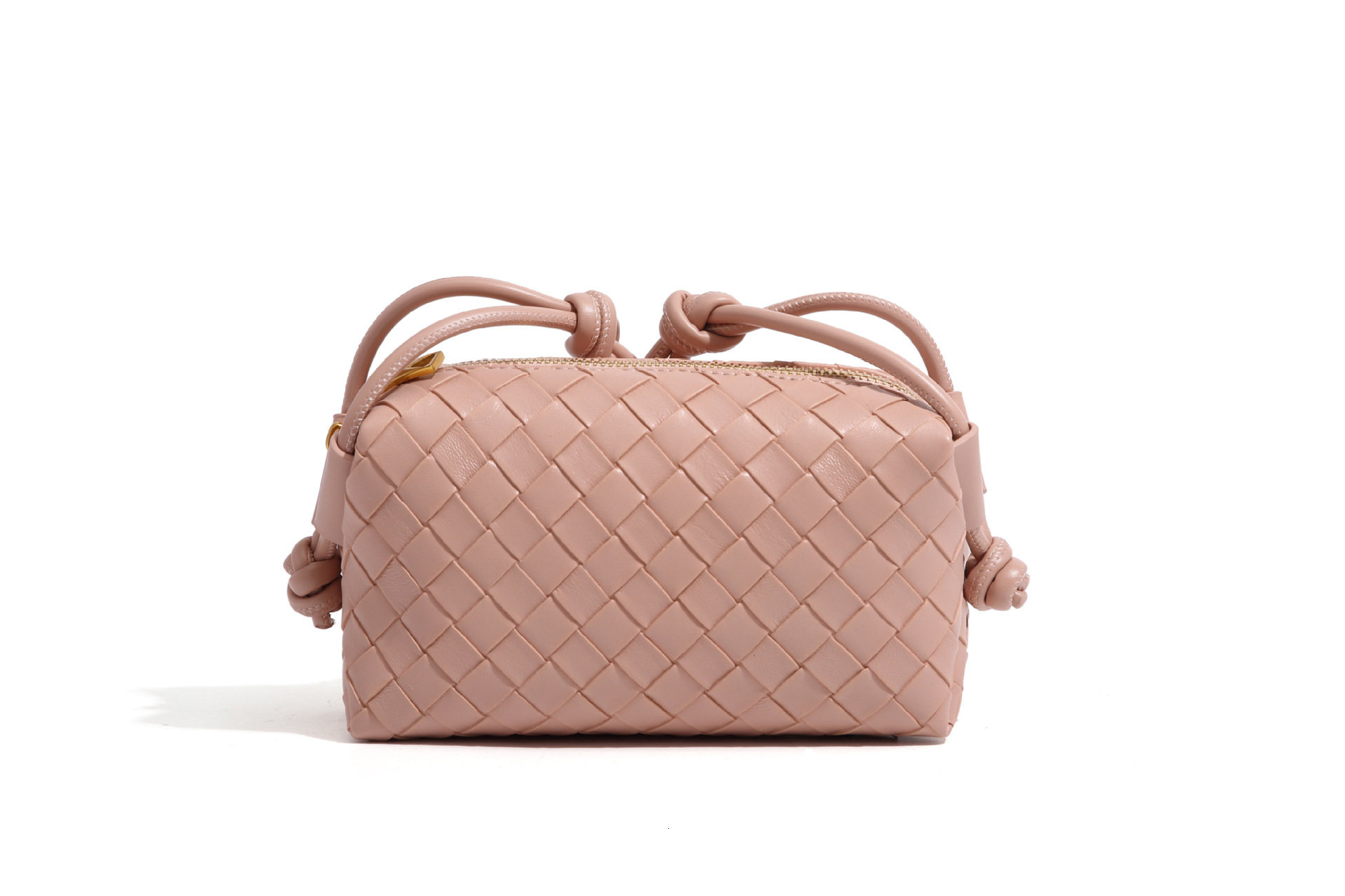 Free Shipping New Designer Bag Cross-border Embossed Woven Small Square Bag Single Shoulder Crossbody Foreign Trade Style Lightweight Women's Bag