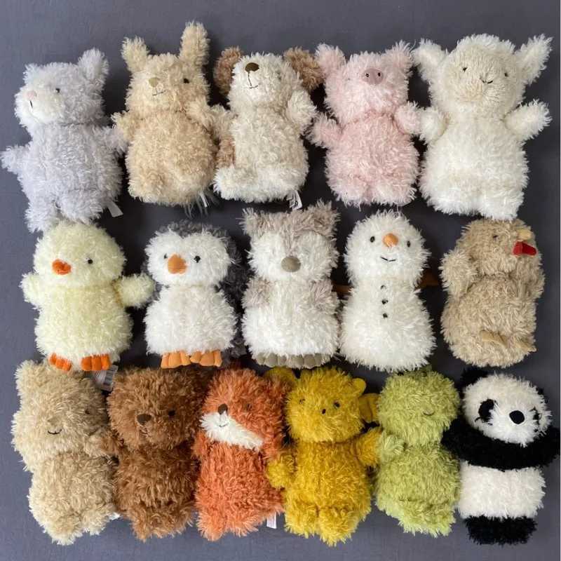 Jelly Cat 16cm Curly Series Sheep Horse Dog Cat Bear Frog Penguin Foxe Rabbit Animal Dolls Ornaments And Pet Toy Birthday Gifts L250906