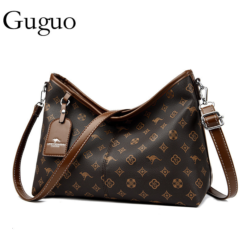 Guguo Free Shipping New Designer Bag High-end Shopping Bag Large Capacity Retro Tote Bag For Women Vintage Floral Women's Bag Casual Handbag Comm