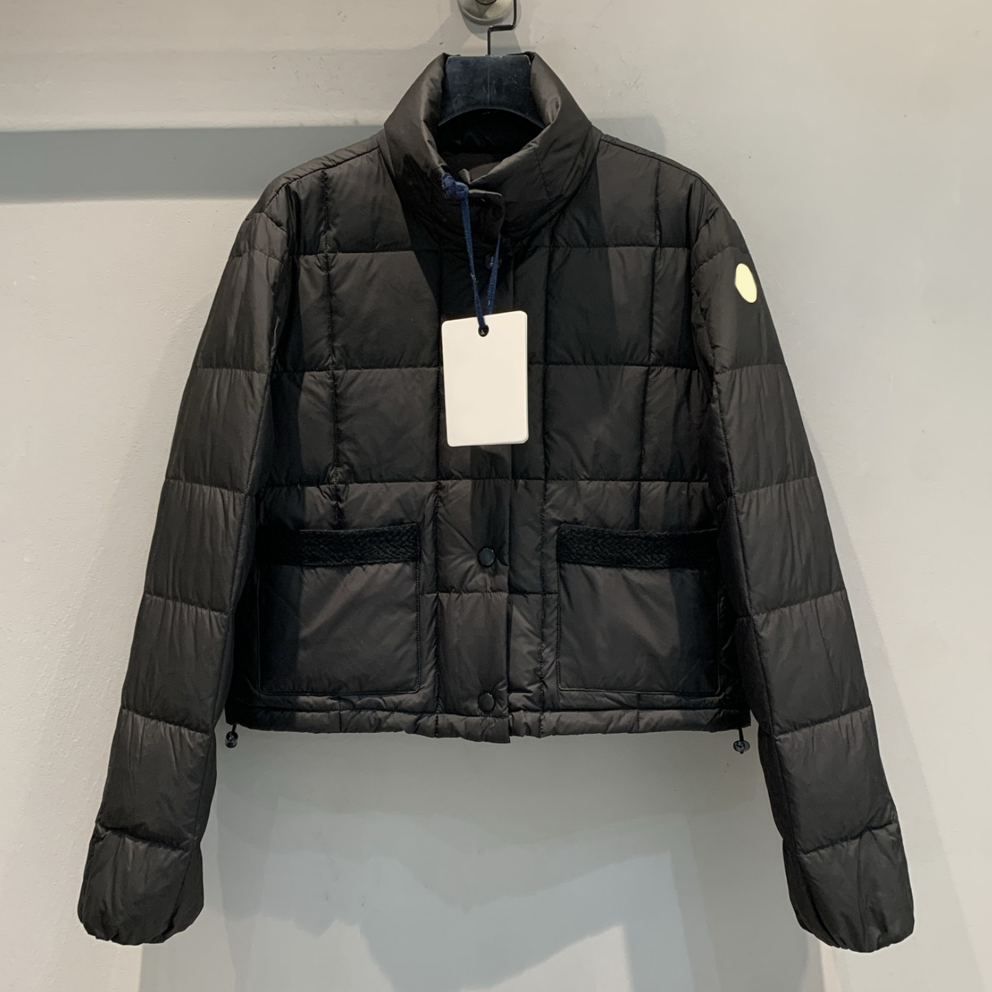 (Order by pic in opt, not by desc) women's Square-Quilted Stand-Collar Lightweight Short Down Jacket Down Vest