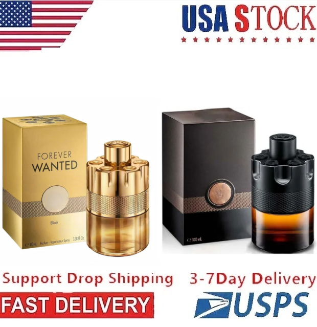 Men Perfume wanted by night Designer Perfume United States Men Perfume Long Lasting Odor Aviator Cologne For Spray Parfum Business US Fast Delive