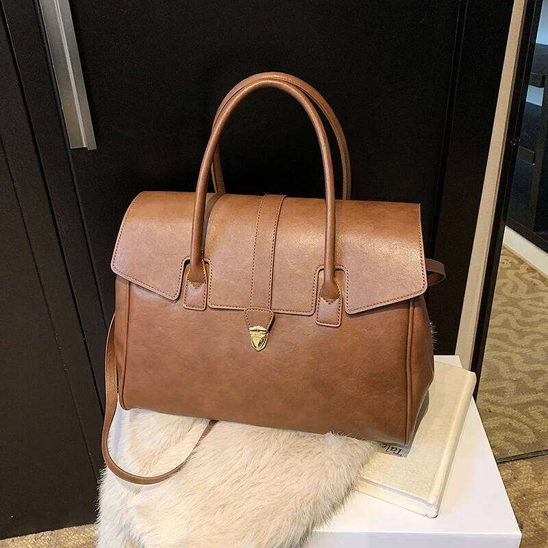 Fashion Women's PU Business Briefcase Shoulder Handbag Bolsos De Mujer Bags For Woman Designer Bag Sac