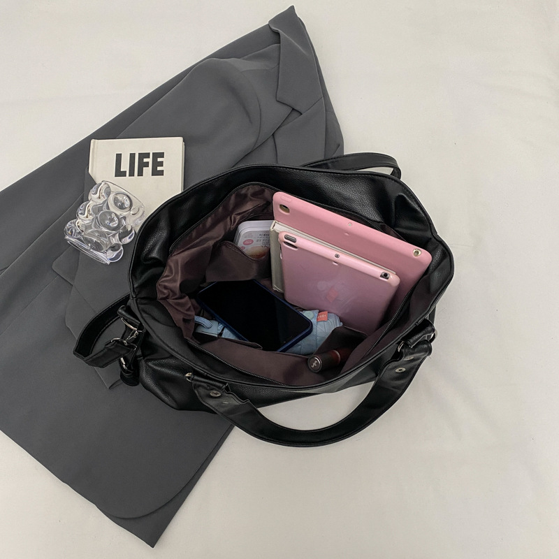 Designer bag free shipping Shoulder Bags Shoulder bag large capacity casual versatile handbag simple texture commuting bag