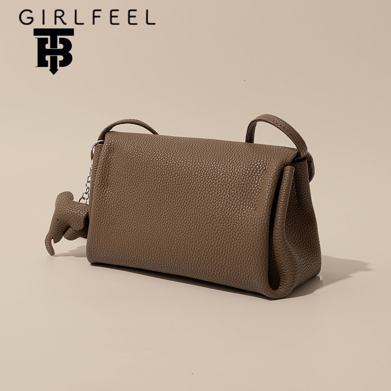 Designer Bag Gefeni Bag For Women 2025 New Trend Luxury Bag Genuine Leather Women's Bag Retro Vegetable Tanned Cowhide Phone Bag Crossbody Bag Sh