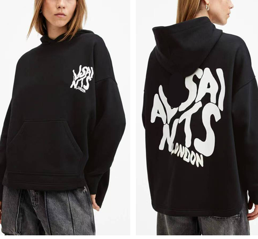 Men's Hoodies Classic High Street Men long sleeved printed sweatshirt made of cotton classic for autumn and winter season sports pullover with round Hoodies