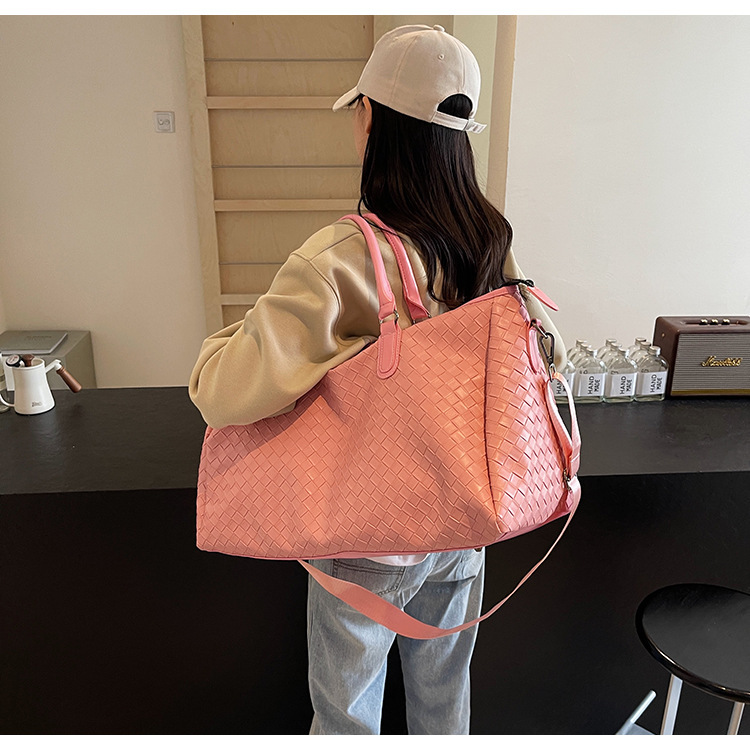 Vintage Travel Bag For Men Large Capacity Business Travel Handbag For Women Airplane Luggage PU Leather Sports And Fitness Bag Autumn Designer Bag