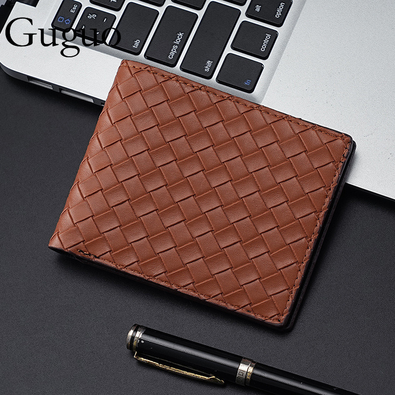 Guguo Free Shipping New Designer Bag High-end Shopping Bag Woven Pattern Cross-border Fashion Business Bag Casual Dual-use Multi-functional Storage Wa