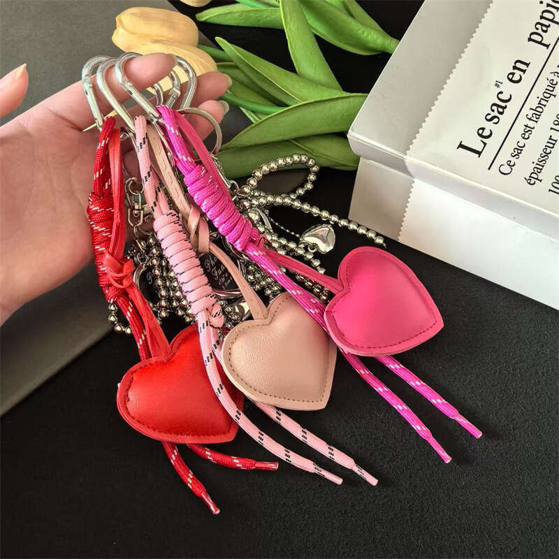 DHpet_wholesale New Trendy Miu-style Bag Charm - Korean Braided Decor, DIY Keychain Accessory
